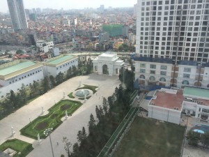 Hướng view từ ban công phòng khách