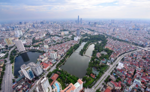 Hà Nội từ trên cao.