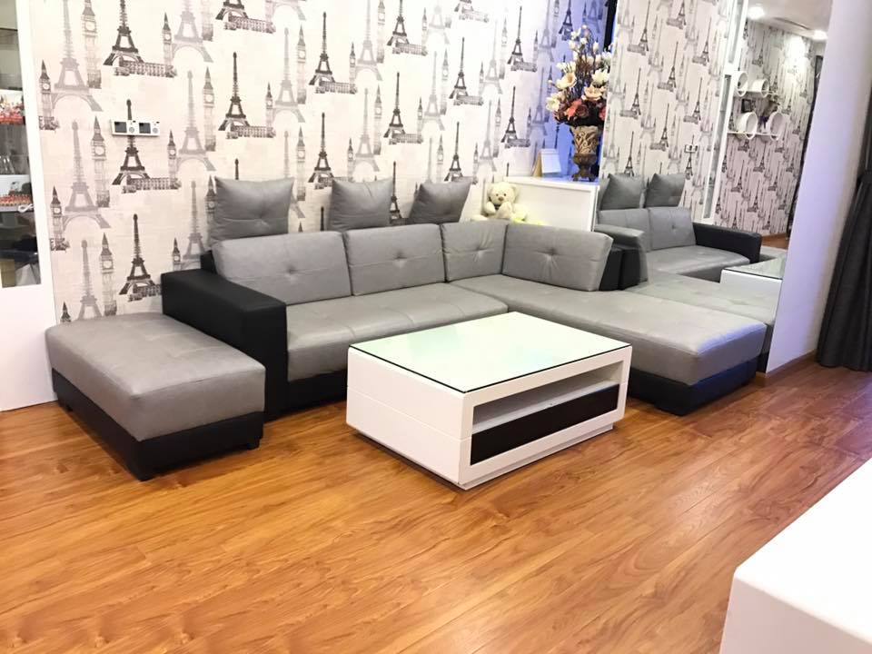 Bộ bàn ghế Sofa thiết kế riêng cho căn hộ 110m2 Royal City này