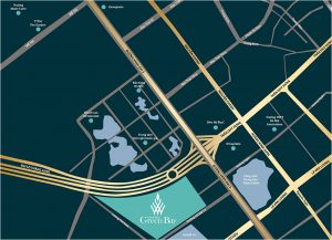 Vị trí dự án Vinhomes Green Bay Mễ Trì