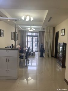 Khu bếp và ăn uống của căn 109m2 R1