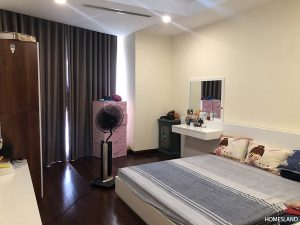 Phòng ngủ lớn của căn hộ 3 ngủ