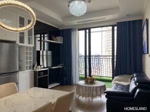 Ảnh phòng khách - căn hộ 2 ngủ toà R6